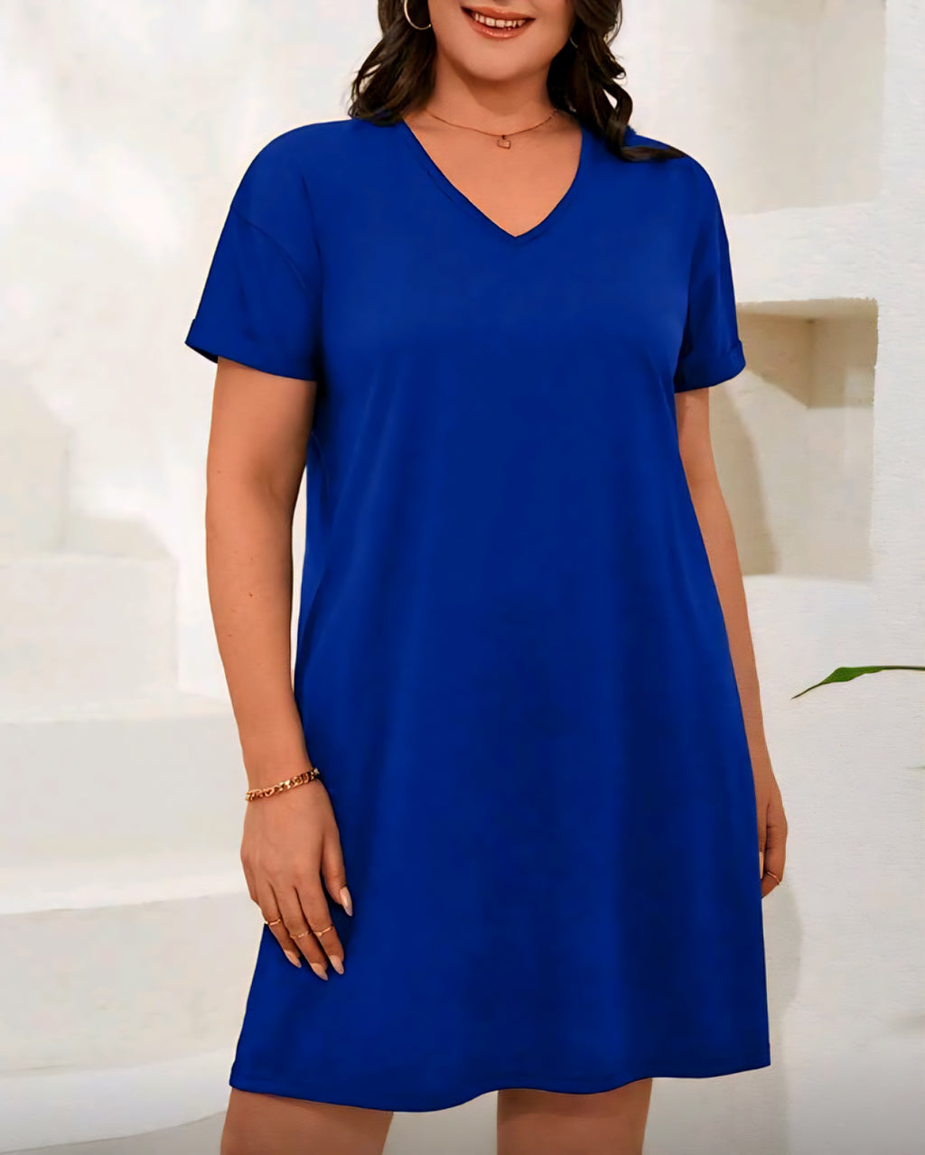 Ležérní šaty áčkového střihu