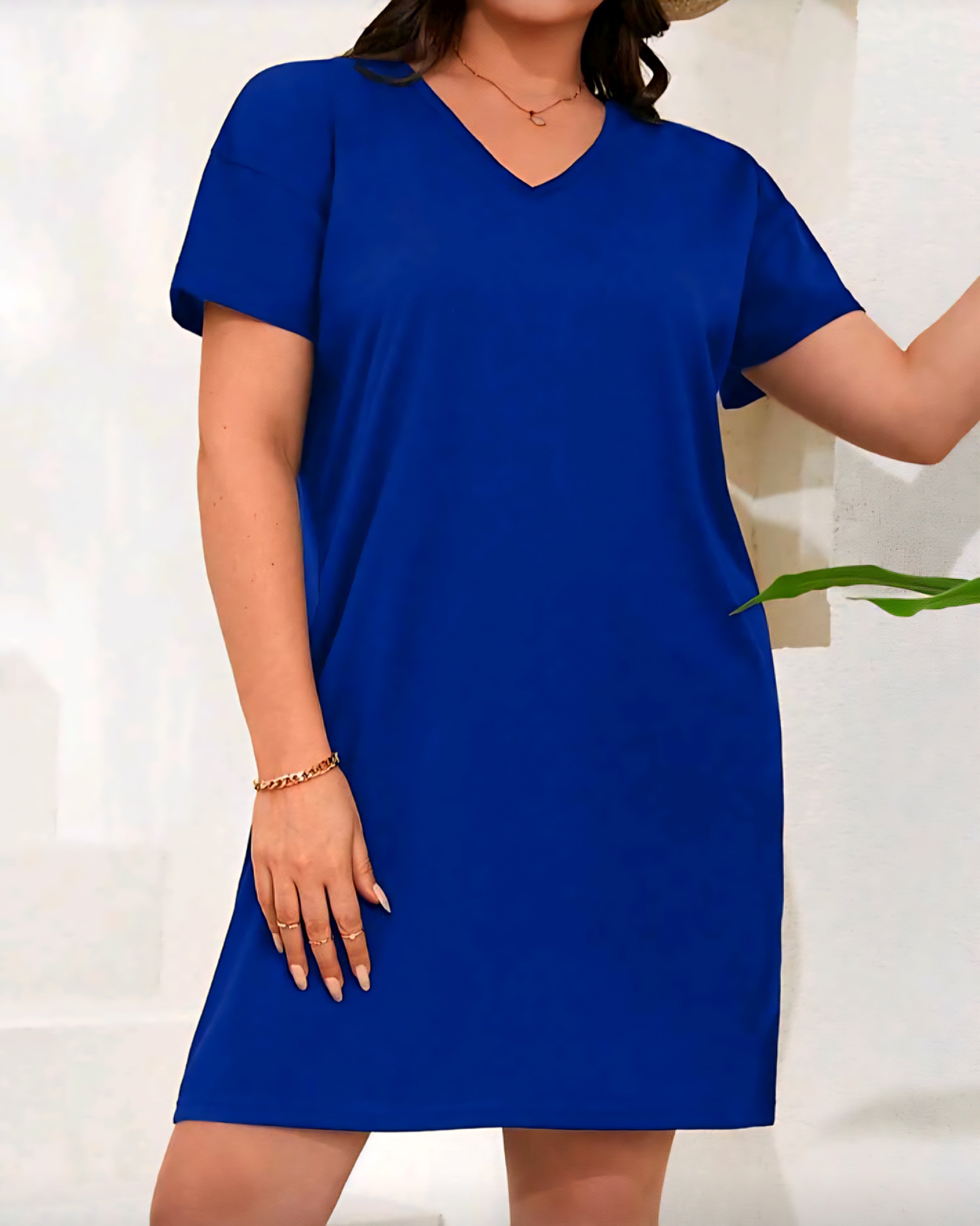 Ležérní šaty áčkového střihu