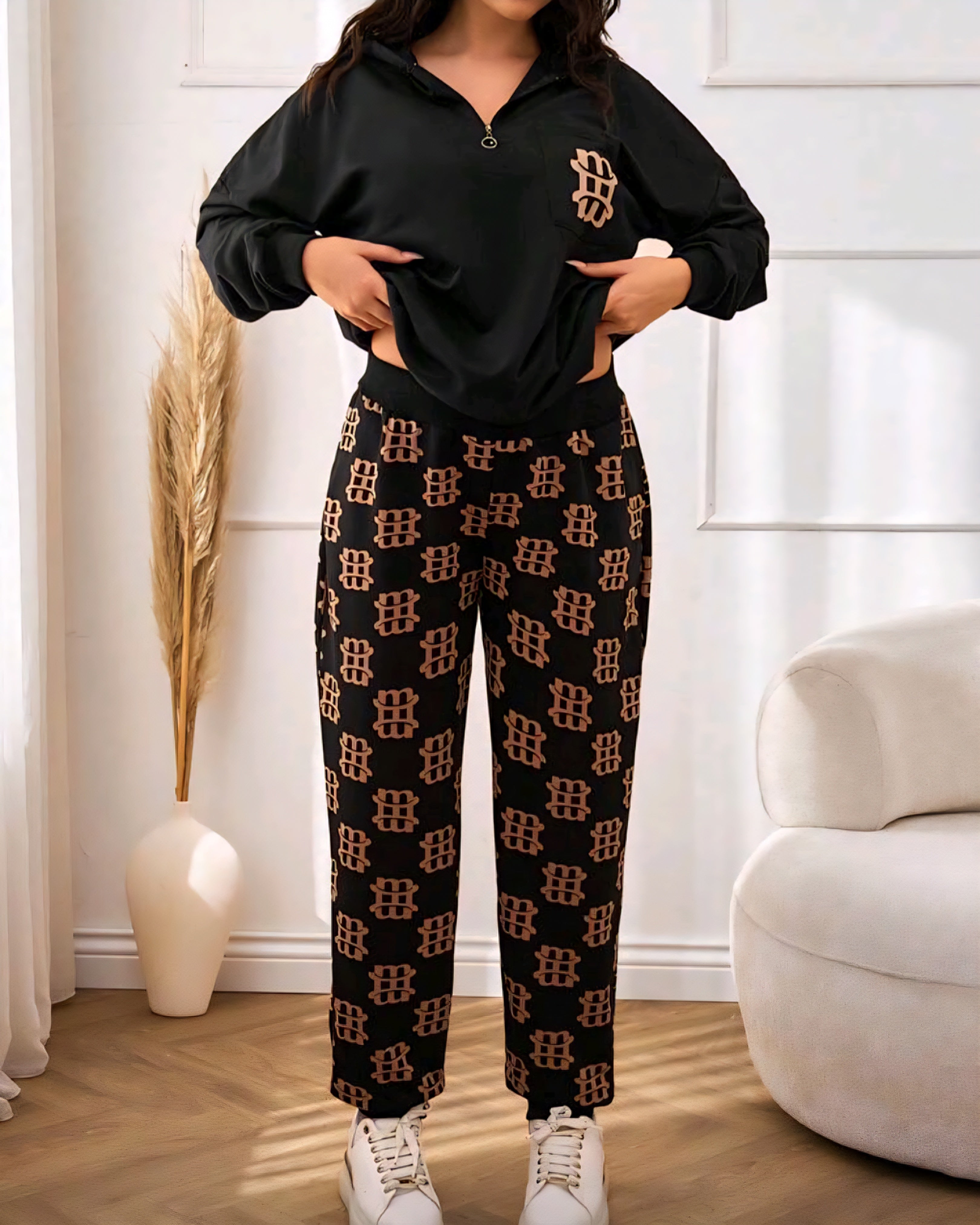 Stylová dvoudílná tepláková souprava