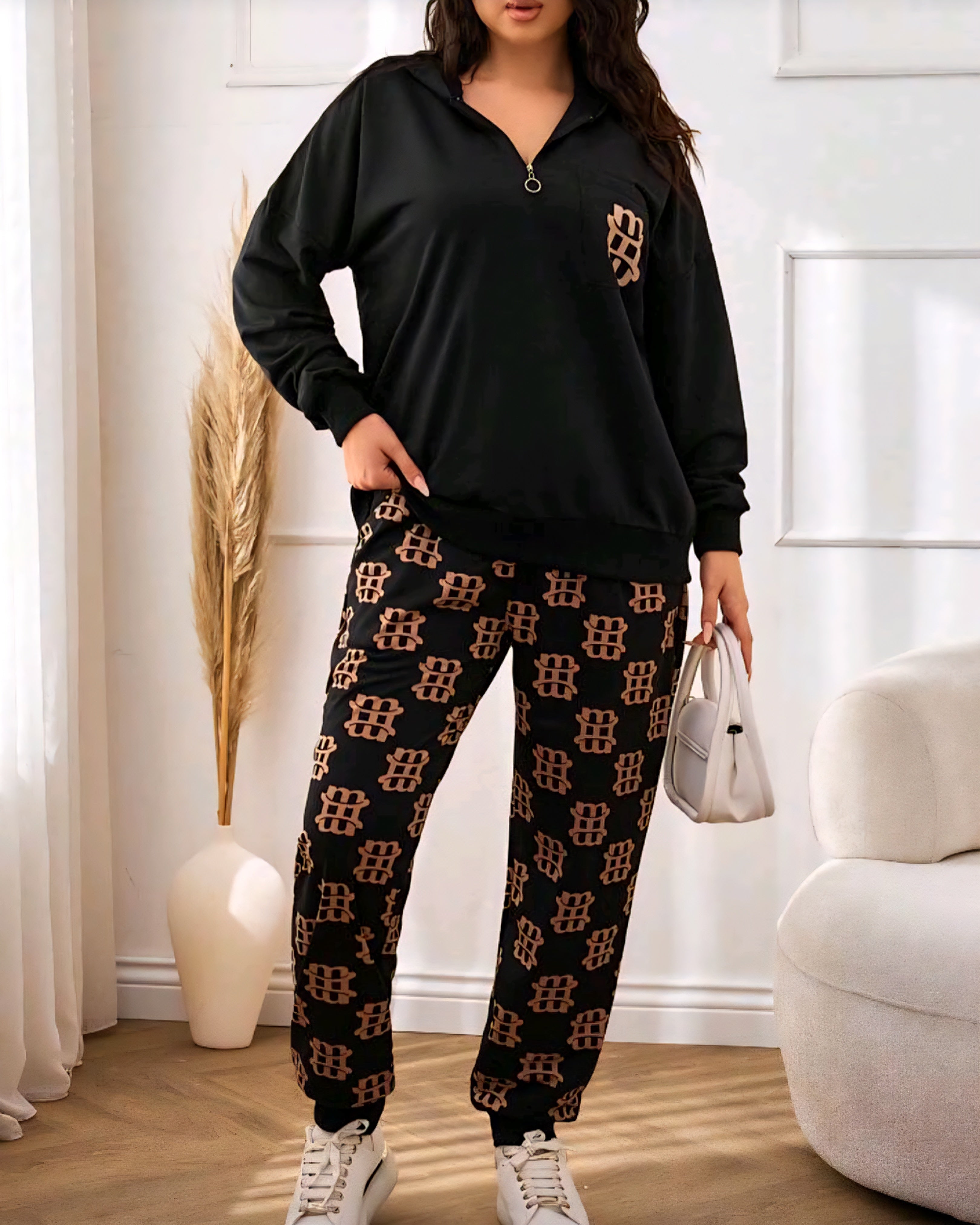 Stylová dvoudílná tepláková souprava