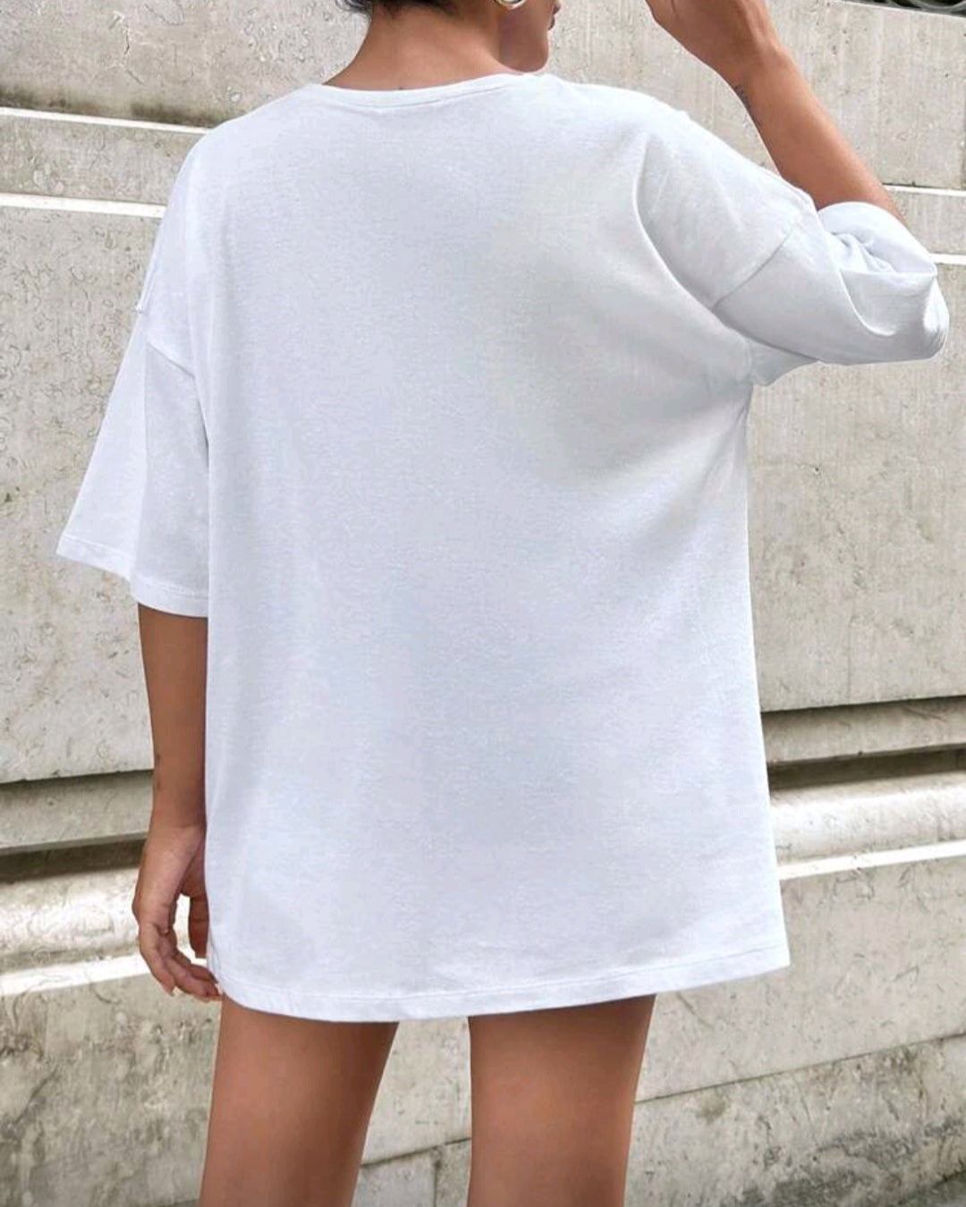 Bavlněné tričko s květy