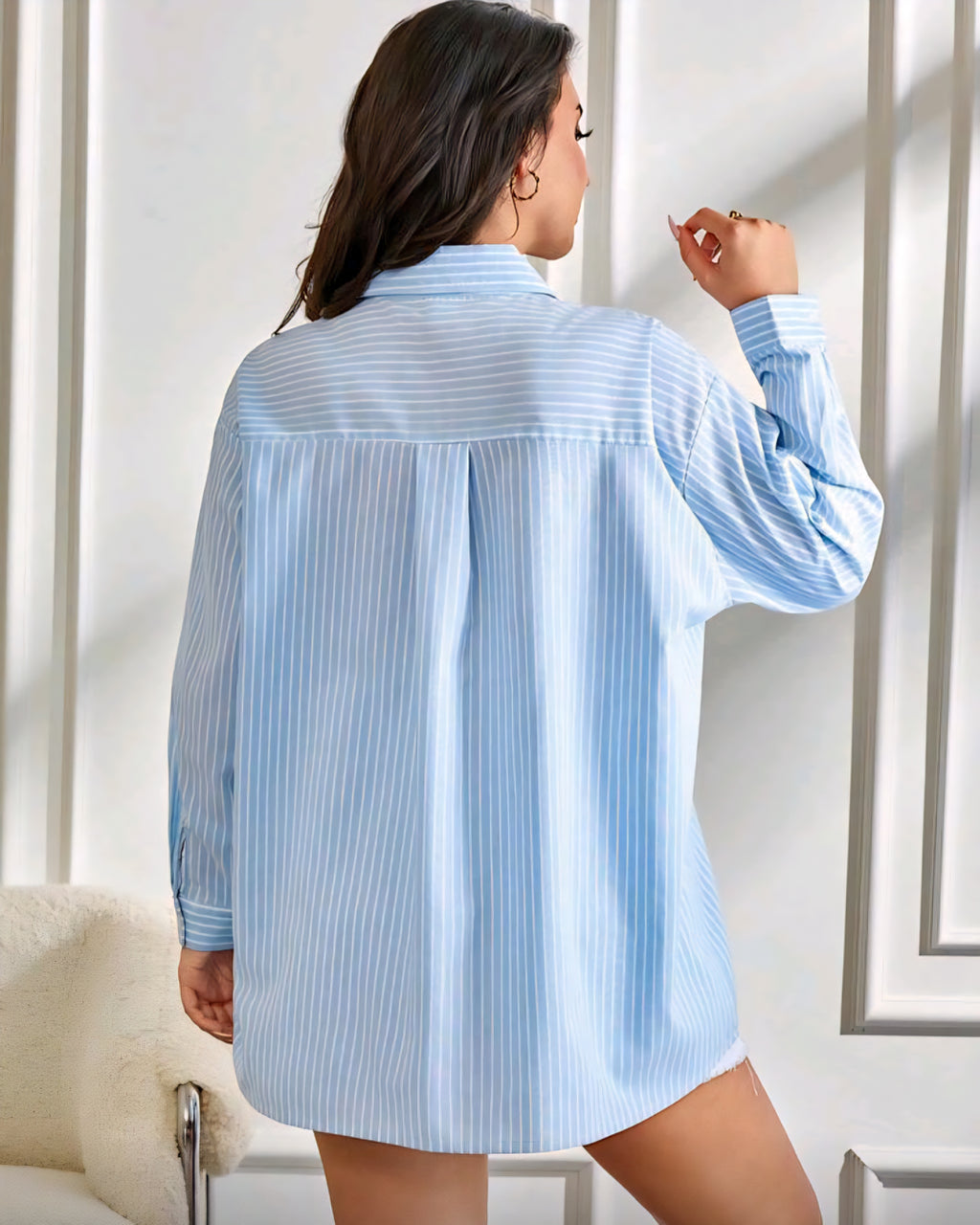 Bavlněná pruhovaná košile