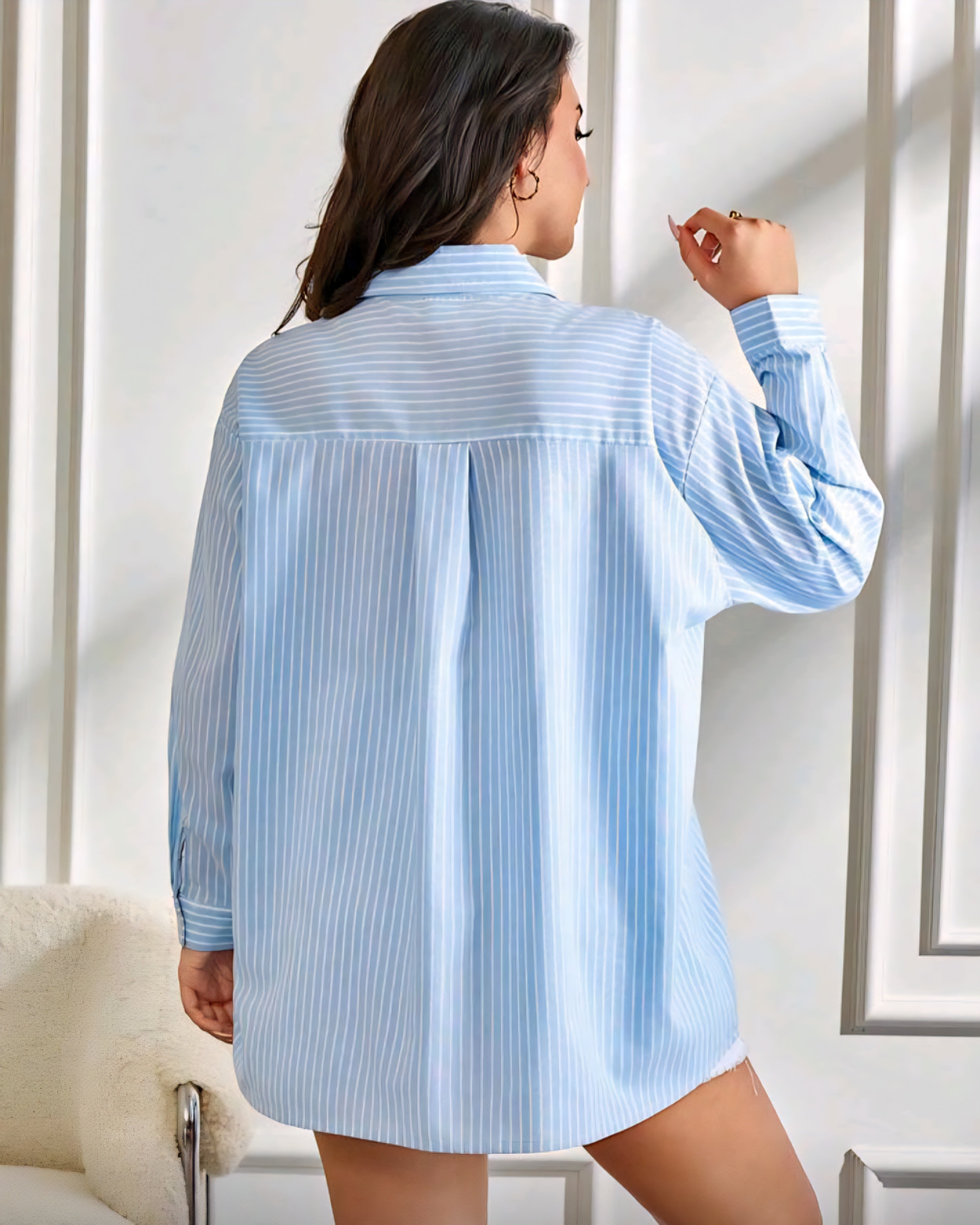 Bavlněná pruhovaná košile