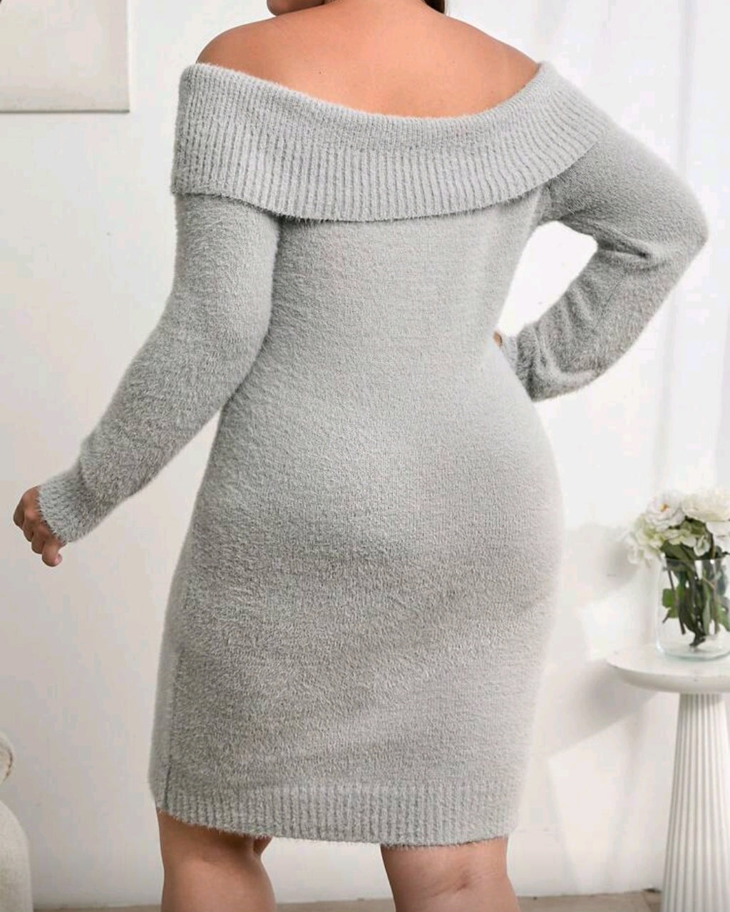 Pohodlné pletené šaty