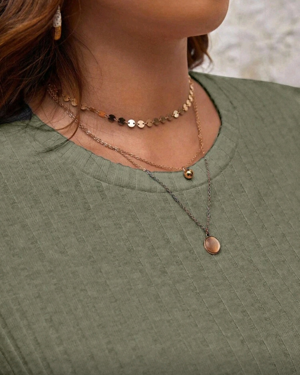 Stylová žebrovaná souprava